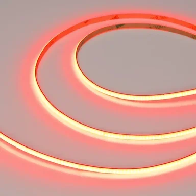 Лента COB-X480-4mm 24V Red (4 W/m, IP20, 5m) (Arlight, -)