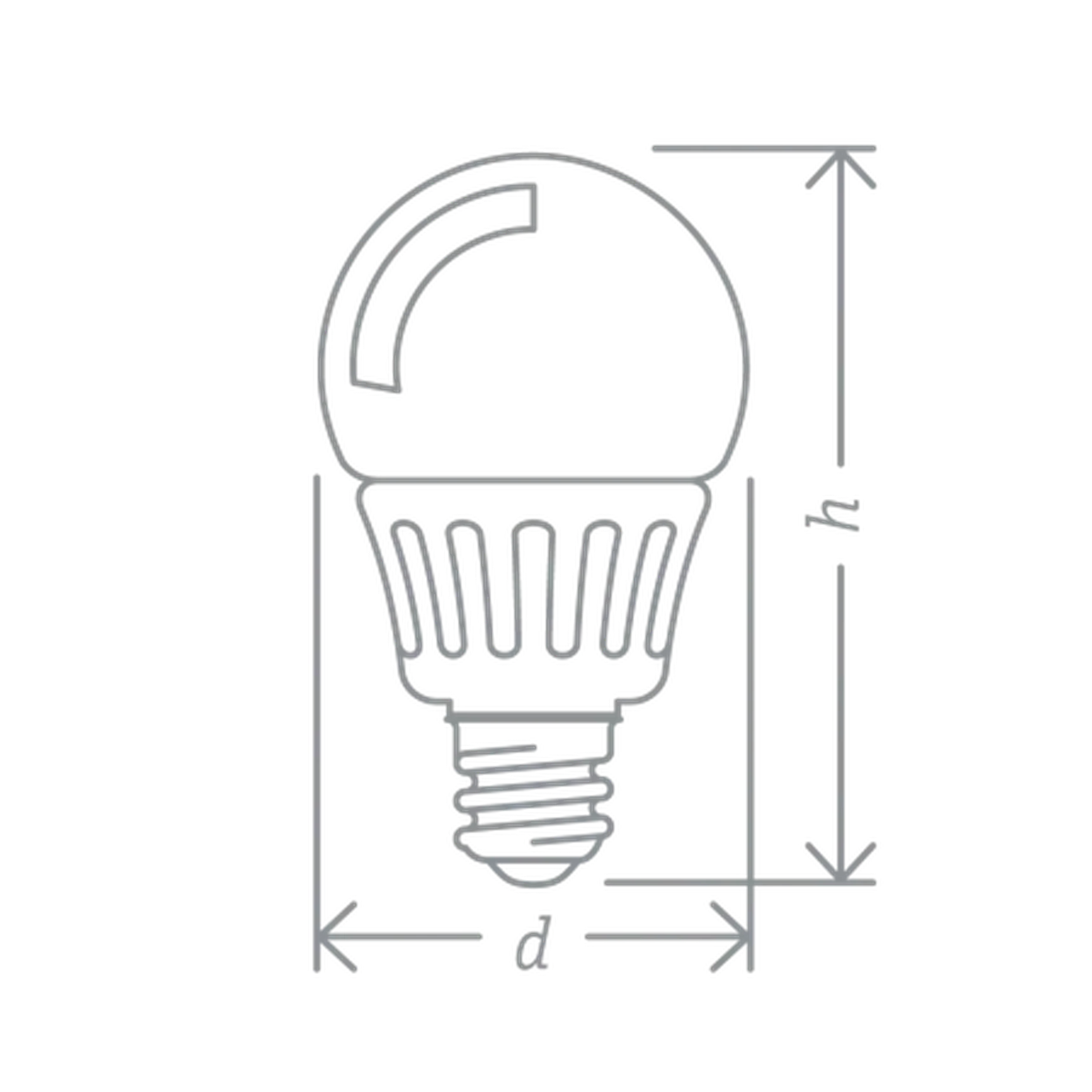 Светодиодная лампа NLL-G45-7-230-6.5K-E27