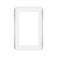 Рамка пластиковая FRM-VERSA-PL-D-WH (Arlight, -)