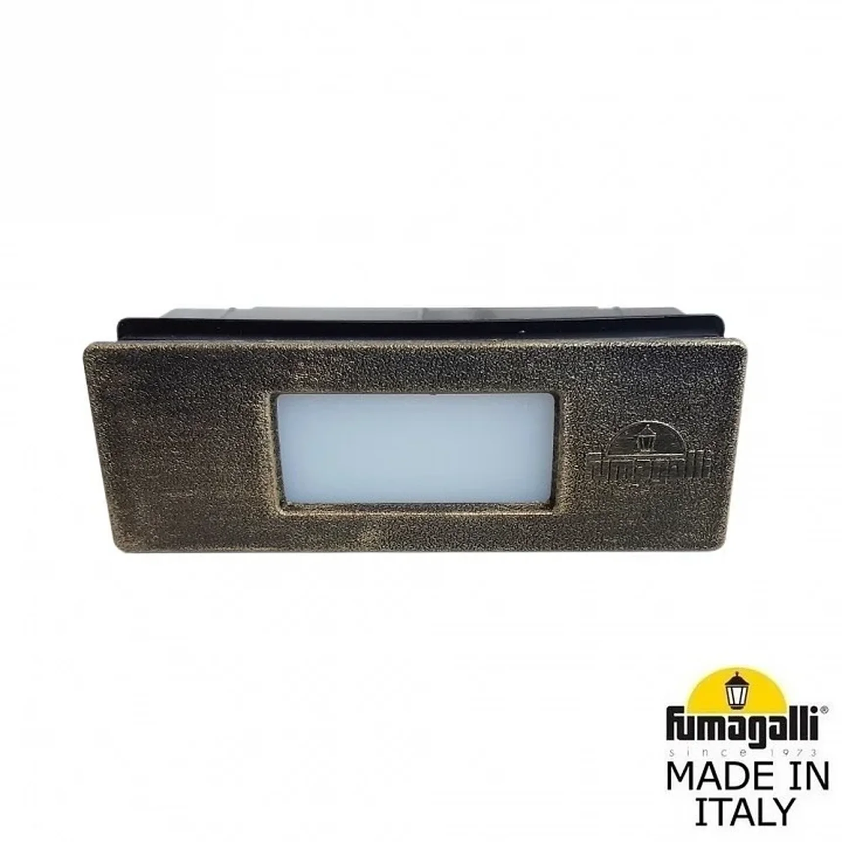 Светильник для подсветки лестниц встраиваемый FUMAGALLI NINA 150 6C1.000.000.BYJ1L Античная бронза
