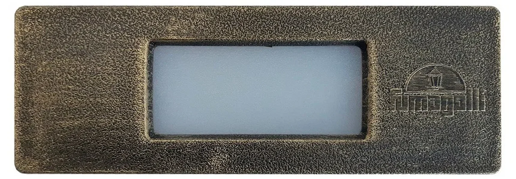Светильник для подсветки лестниц встраиваемый FUMAGALLI NINA 150 6C1.000.000.BYJ1L Античная бронза