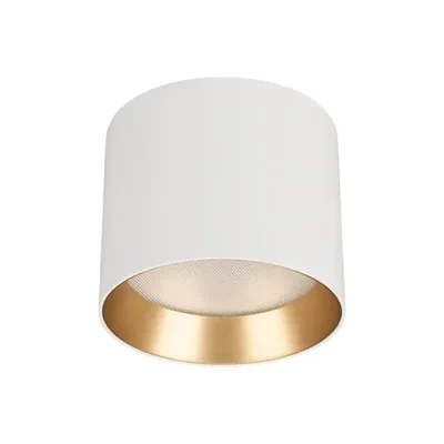 Светильник SP-BISCOTTO-R90-8W Warm3300-MIX (WH-GD, 80 deg, 230V) (Arlight, IP54 Металл, 5 лет)