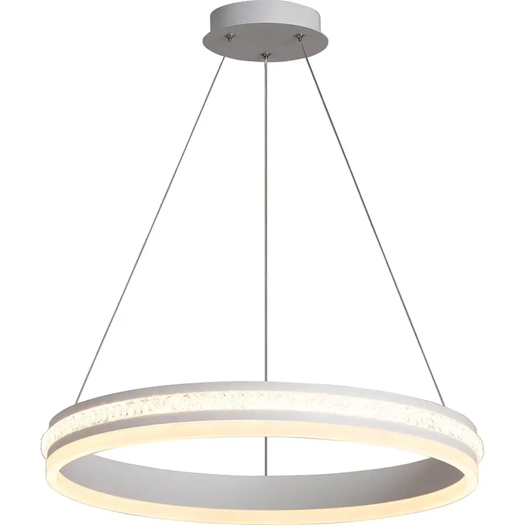 Светильник светодиодный 60W, 4200Lm, 4000K, IP20, белый AL5888 SHINING RING