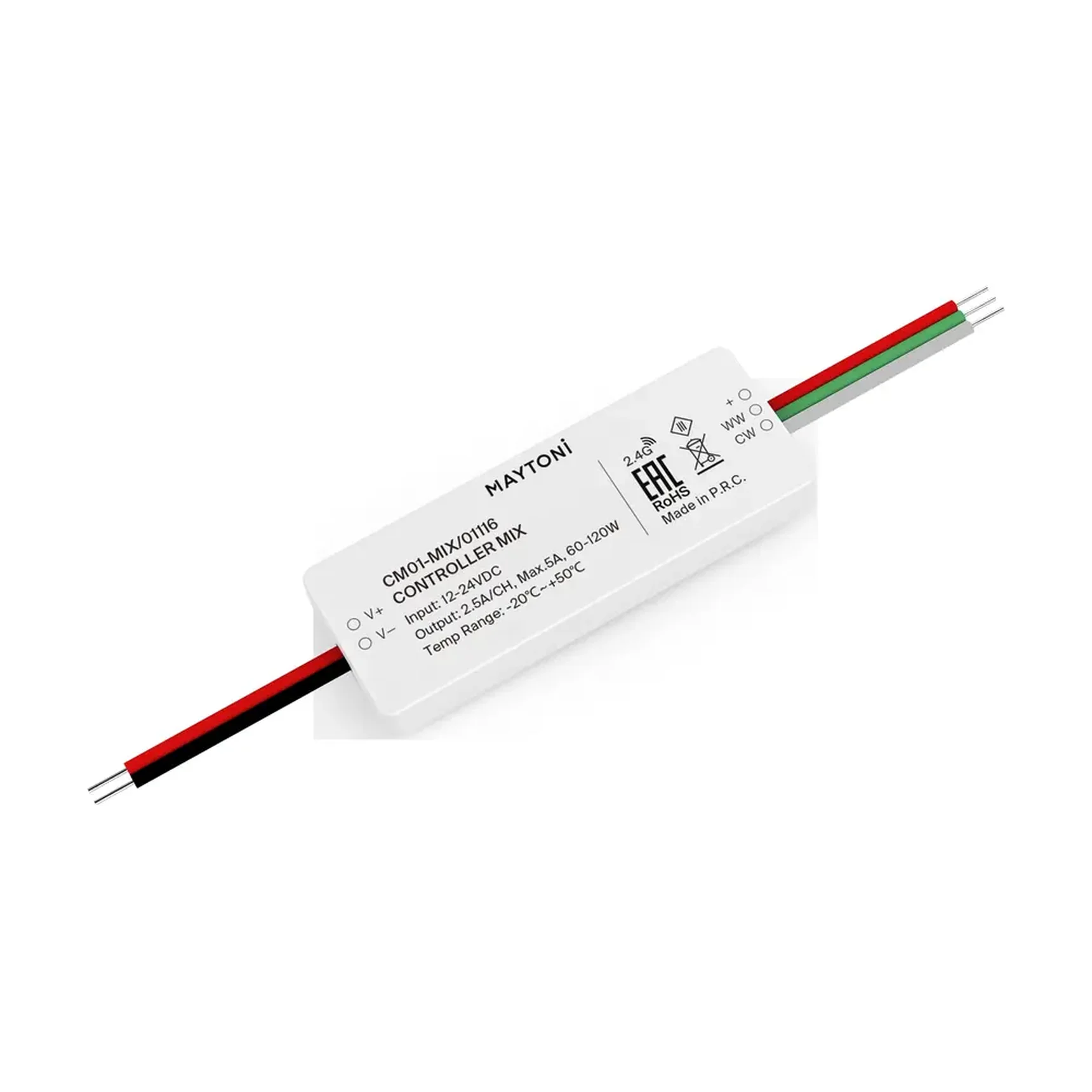 Контроллер для светодиодной ленты MIX 60Вт/120Вт, 01116