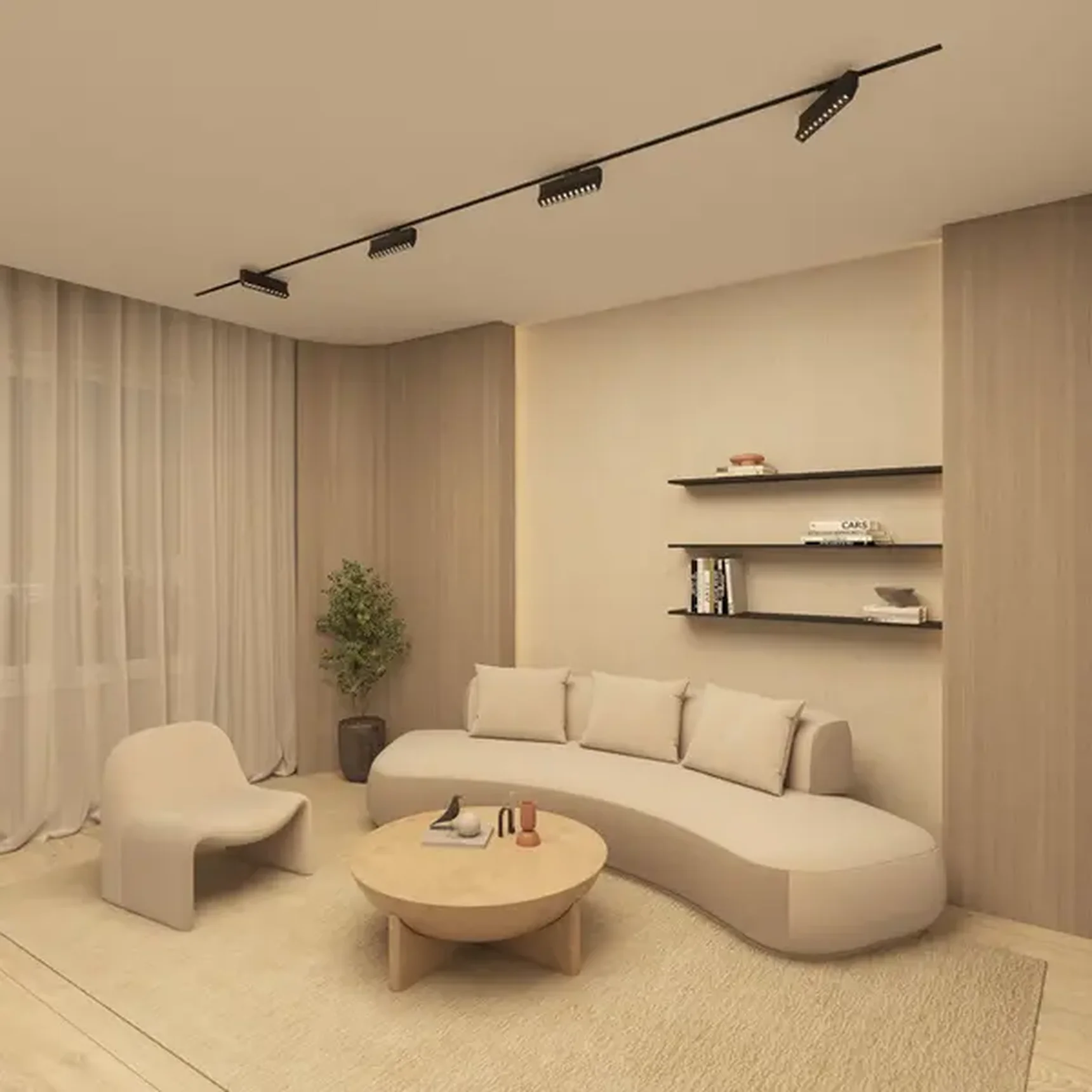 Трековый светильник Denkirs DK6636-BK