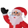 3D фигура надувная "Дед Мороз приветствует", размер 240 см, внутренняя подсветка 5 LED, компрессор с адаптером 12В, IP 65 NEON-NIGHT