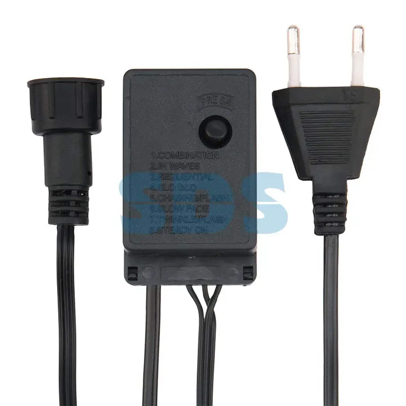 Гирлянда «Кластер LED» 3 м, темно-зеленый ПВХ IP20, 288 диодов, цвет белый