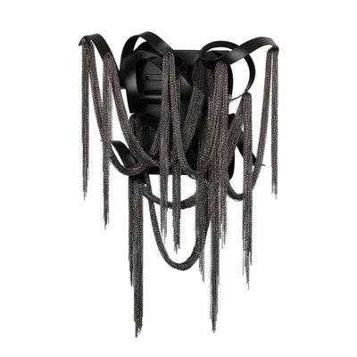 5067/4W HALL ODL24 517 черный/металл/металл Бра G9 4*40W CHAINY