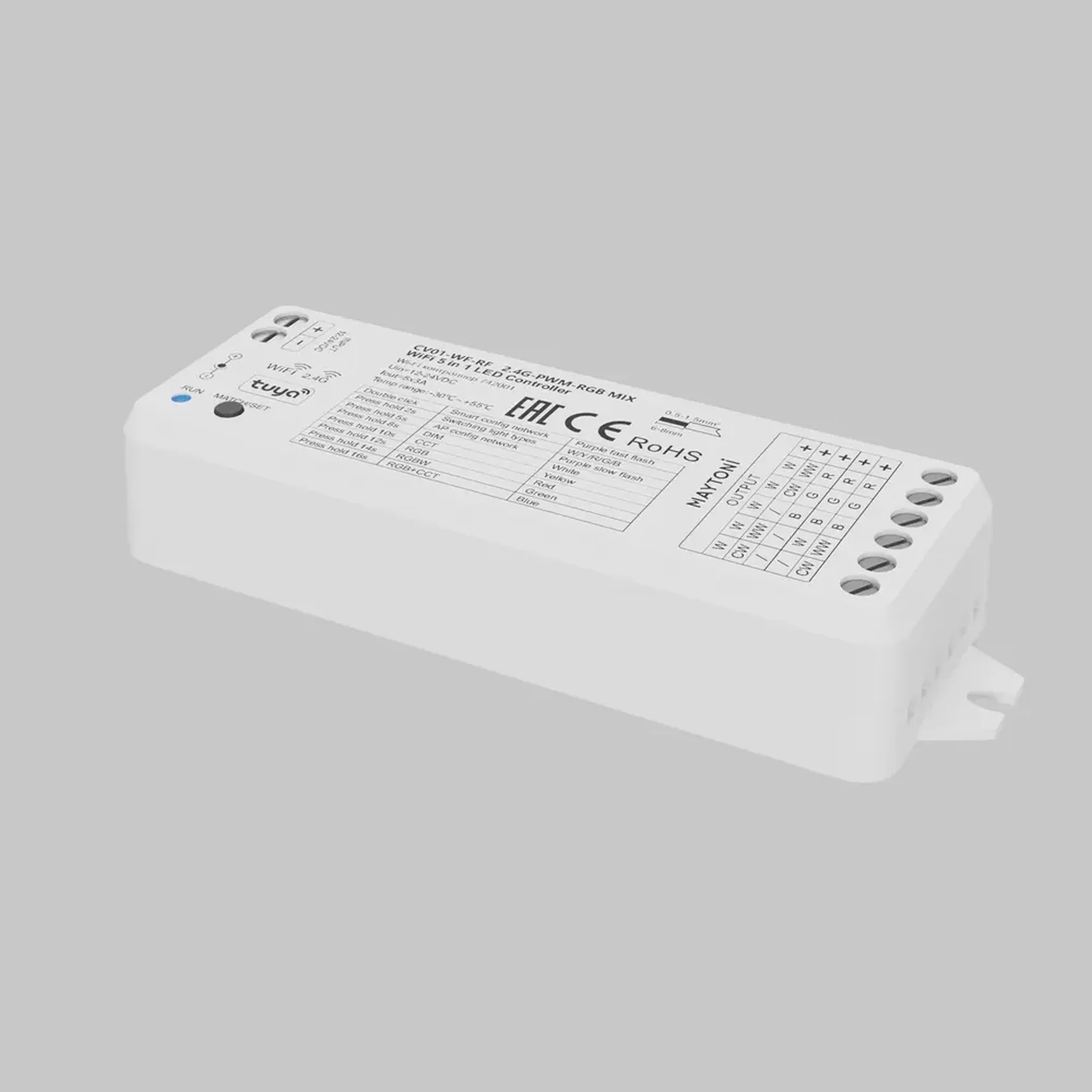 Wi-Fi контроллер для светодиодной ленты RGB MIX 12-24В, 742001