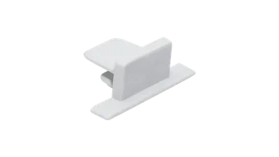 Заглушка для однофазного встраиваемого трека, TR-RC-WH-ECS