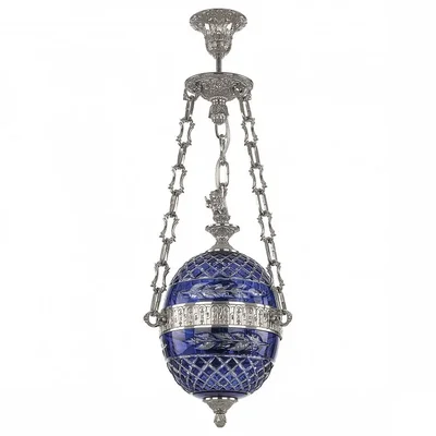 Подвесной светильник 7100 71000P/20 Ni Clear-Blue/H-1J FA3S