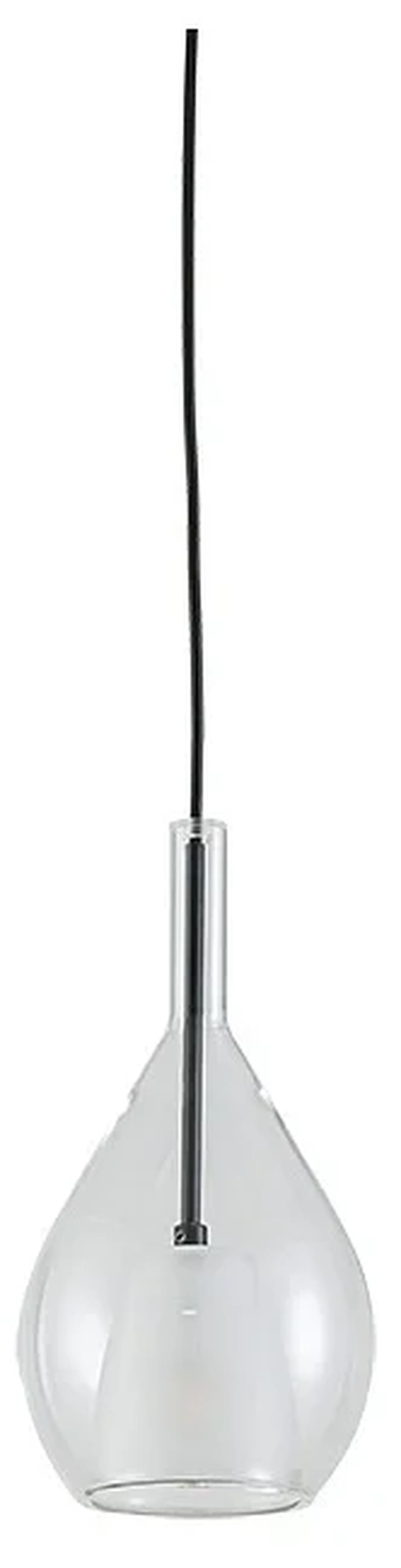 NEWPORT 7230 7231/S mat.black clear, Подвесной светильник, Matte black Clear glass+frost glass D15*H28,8/250 cm G9 1*7W