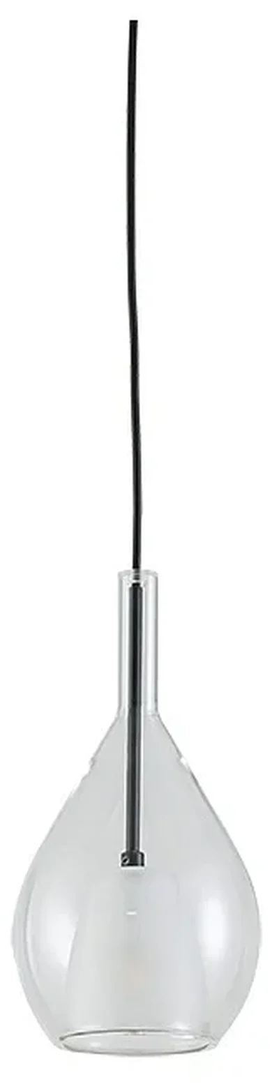 NEWPORT 7230 7231/S mat.black clear, Подвесной светильник, Matte black Clear glass+frost glass D15*H28,8/250 cm G9 1*7W