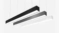 Светильник светодиодный линейный SILED LA LINEA 992х28х25 (25 Вт, 3000K, Черный, Подвесной )