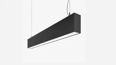 Светильник светодиодный линейный SILED LA LINEA 1484х35х67 (38 Вт, 3000K, Черный, Универсальный )