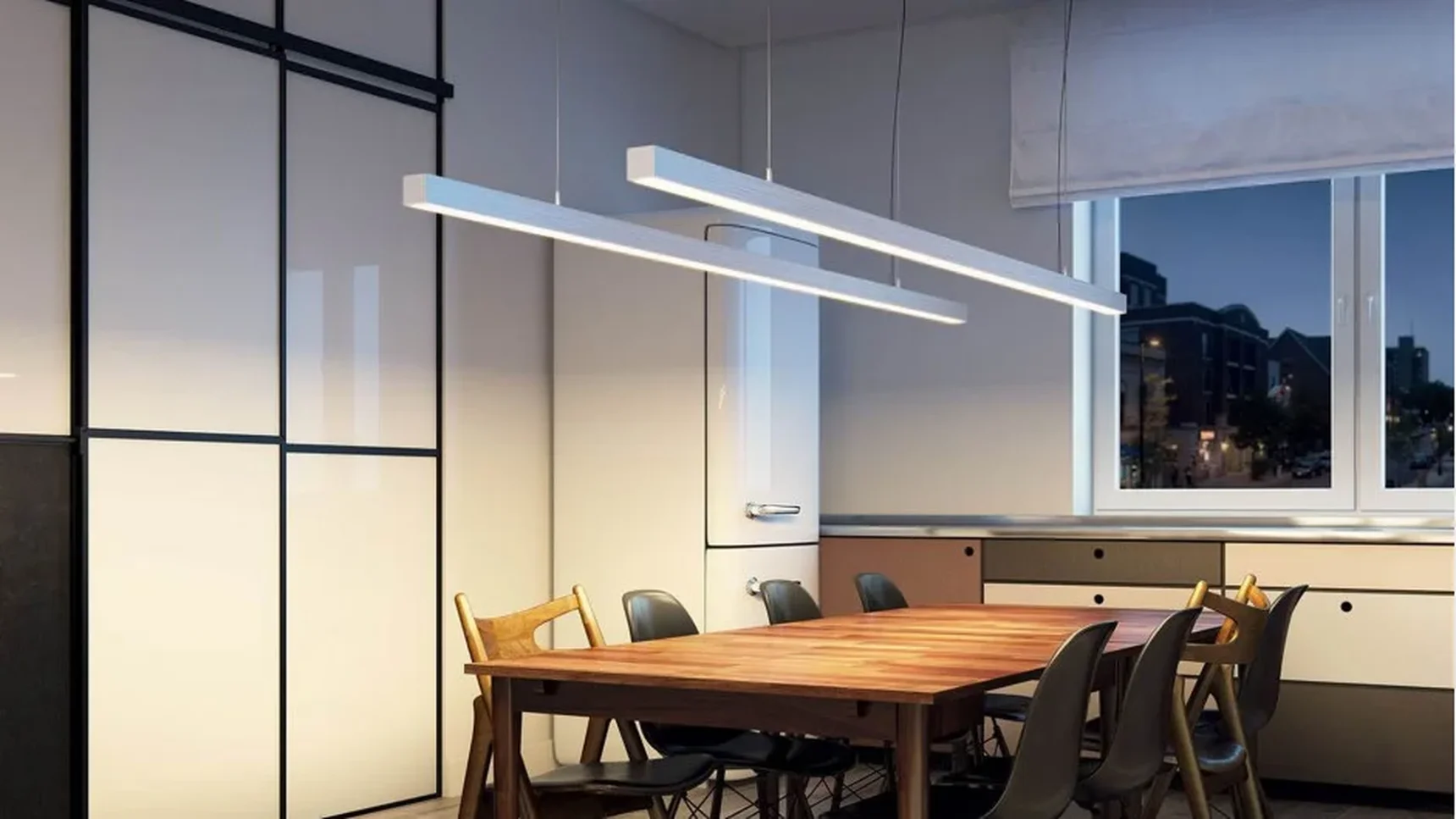 Светильник светодиодный линейный SILED LA LINEA 1484х35х67 (38 Вт, 5000K, Черный, Универсальный )