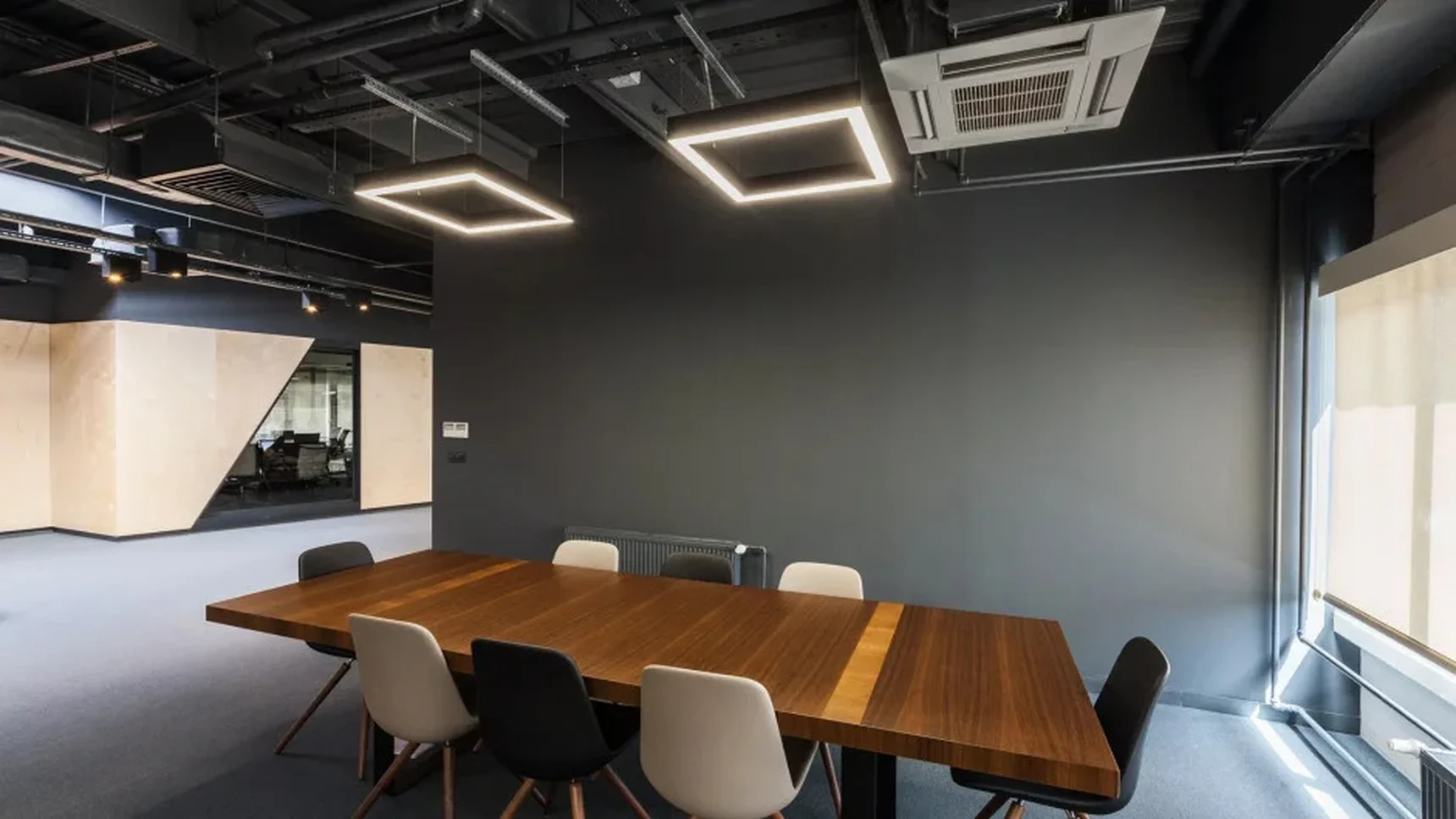 Светильник светодиодный квадрат SILED CUADRA-PROF 1000х1000х50х70 (100 Вт, 4000K, Черный)