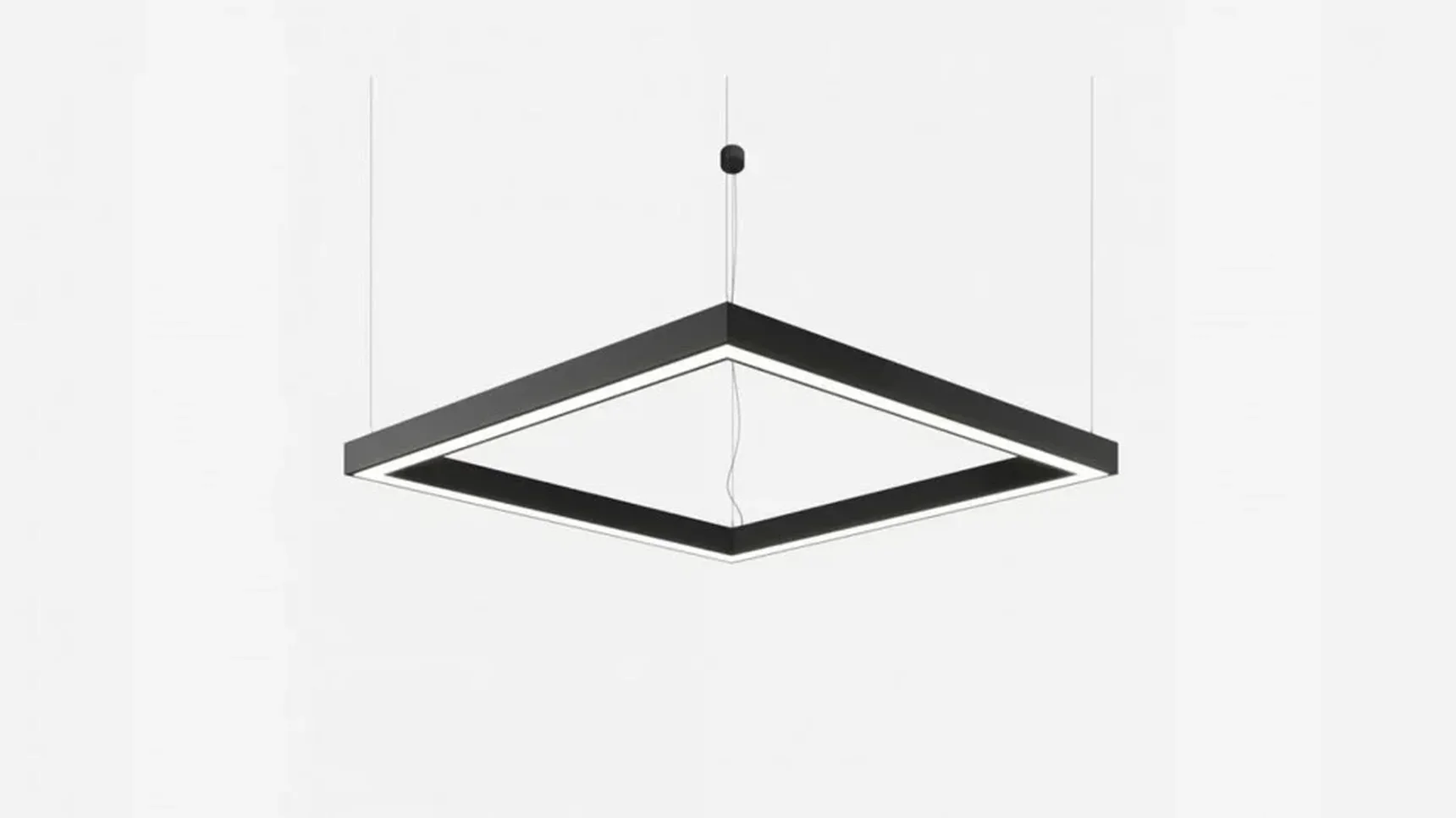 Светильник светодиодный ромб SILED ROMB-PROF 2530х1470х50х70 (150 Вт, 4000K, Черный)