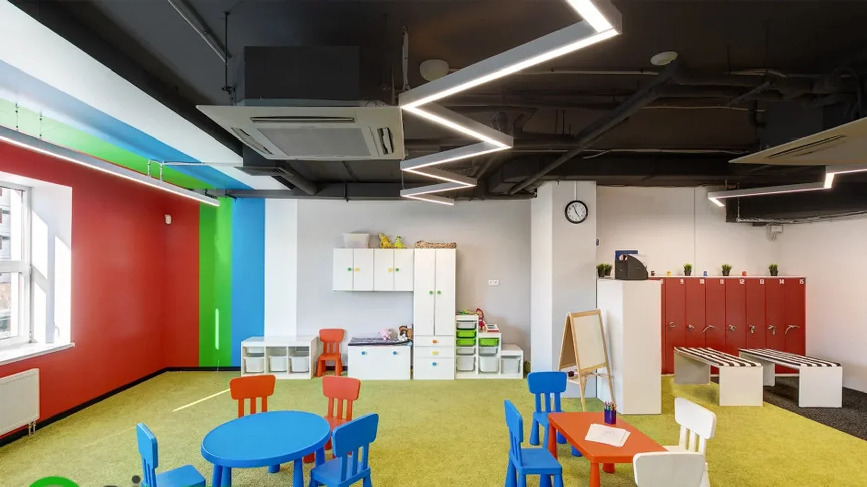 Светильник светодиодный зигзаг SILED SNAKE-01-PROF 1350х390х50х70 (50 Вт, 4000K, Черный)