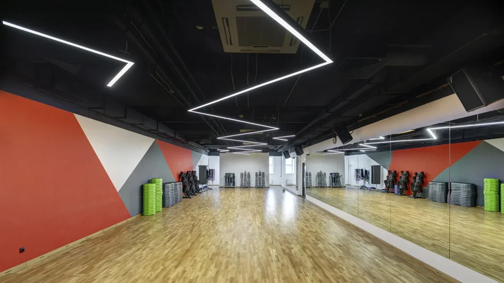 Светильник светодиодный зигзаг SILED SNAKE-02-PROF 780х215х50х70 (32 Вт, 3000K, Черный)