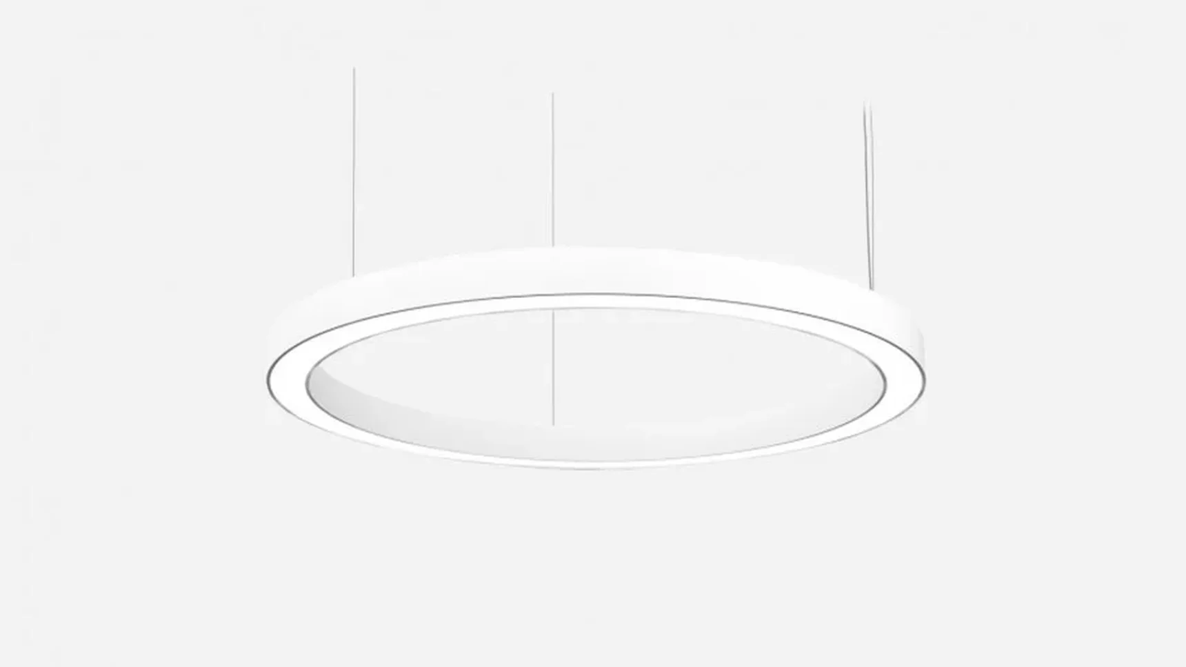 Светильник светодиодный кольцо SILED NIMBUS D1500х100х60 (113 Вт, 5000K, Белый, Подвесной)