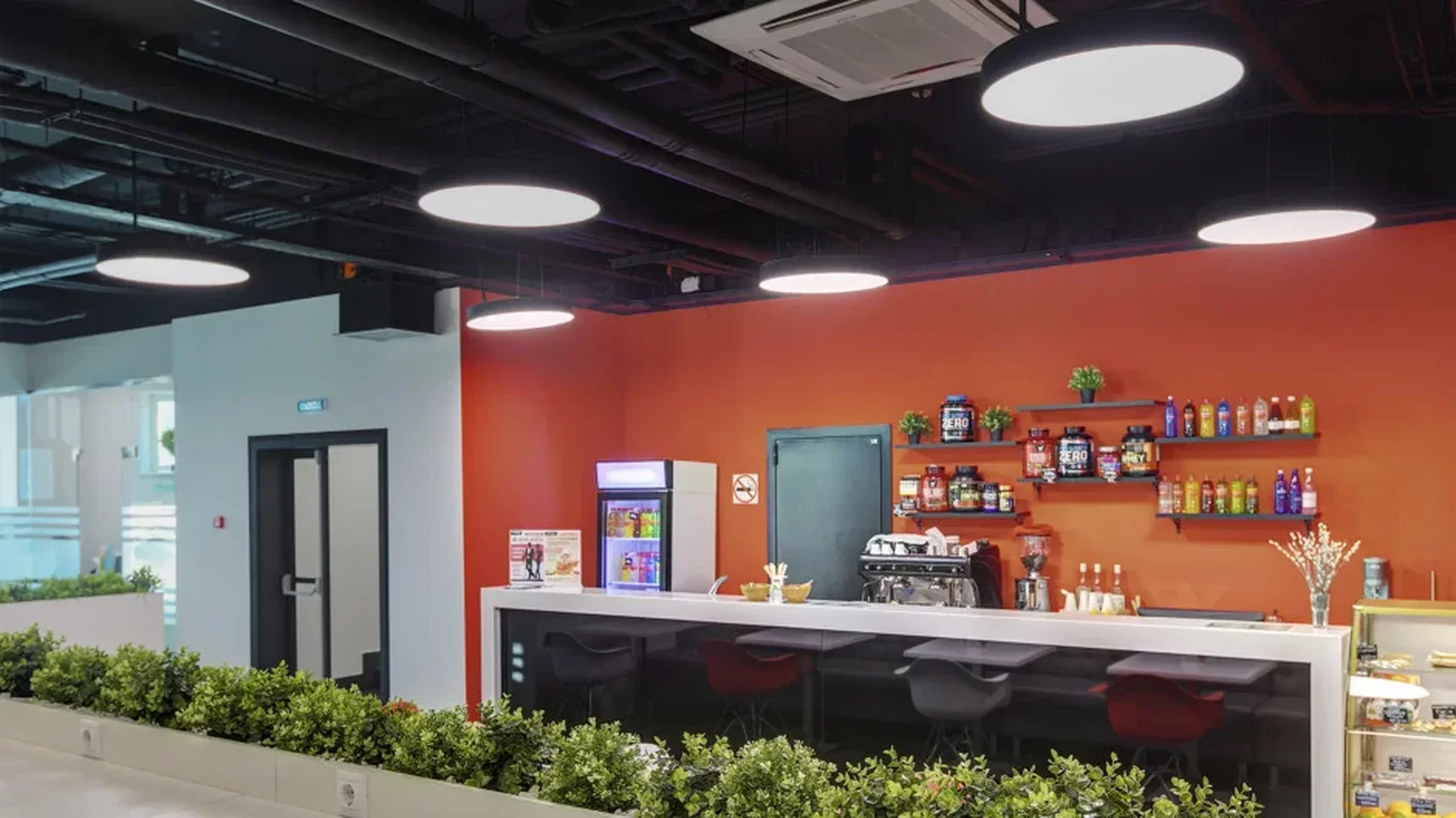 Светильник светодиодный круг SILED RING D600х100 (42 Вт, 5000K, Белый, Подвесной)