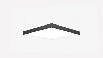 Светильник светодиодный квадрат SILED CUADRA 1000х1000х100 (121 Вт, 4000K, Черный, Накладной)