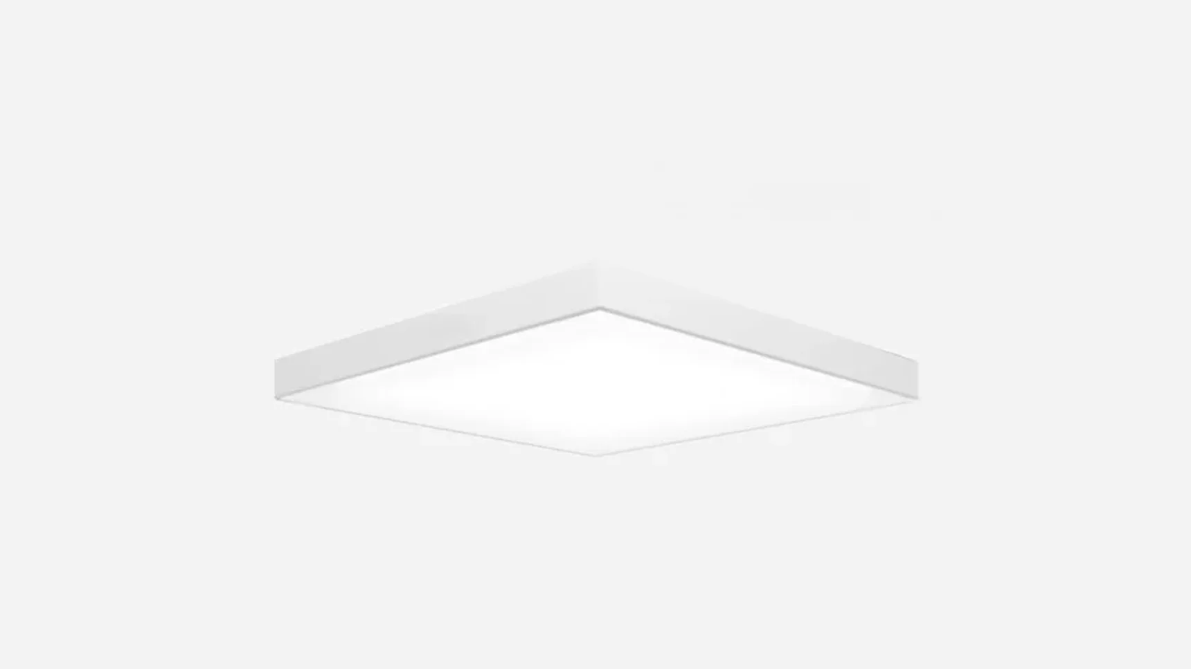 Светильник светодиодный квадрат SILED CUADRA 1000х1000х100 (121 Вт, 3000K, Белый, Накладной)