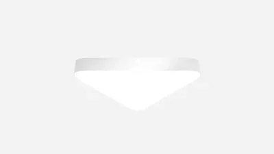 Светильник светодиодный треугольник с закругленными углами SILED TRINITY 700х625х100 (38 Вт, 5000K, Белый, Накладной)