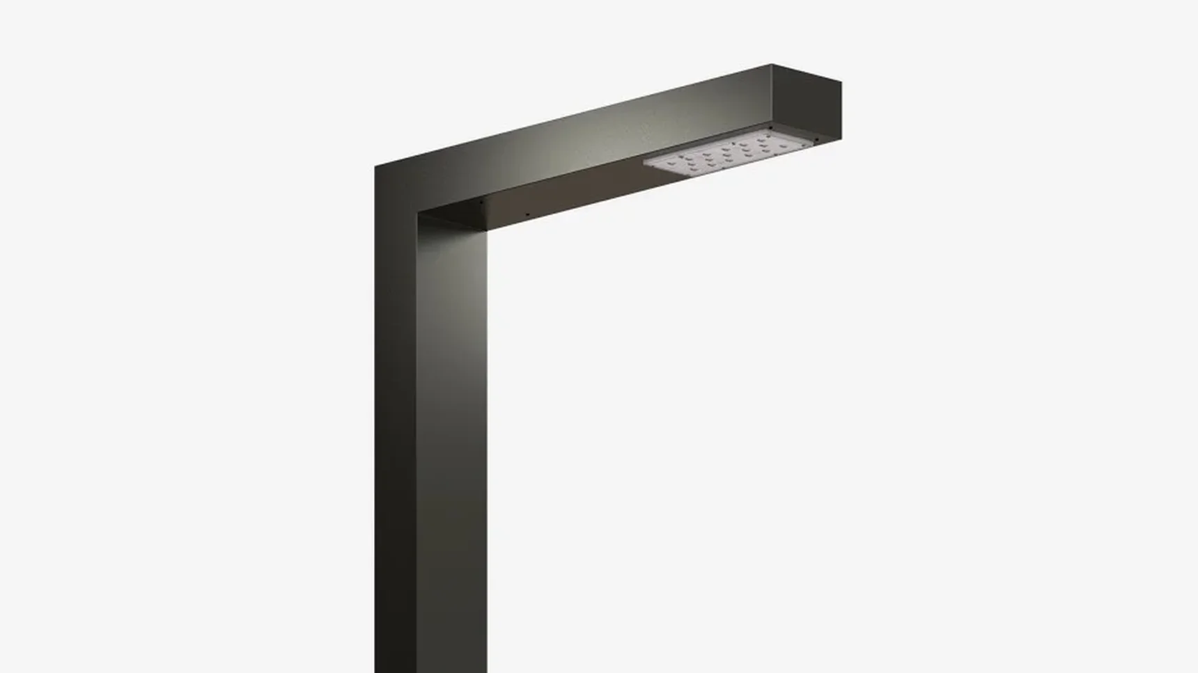 Светодиодный ландшафтный светильник SILED CELID 2.0 4000x1260x100 (85 Вт, 3000К, RAL 7022), 135х55 °