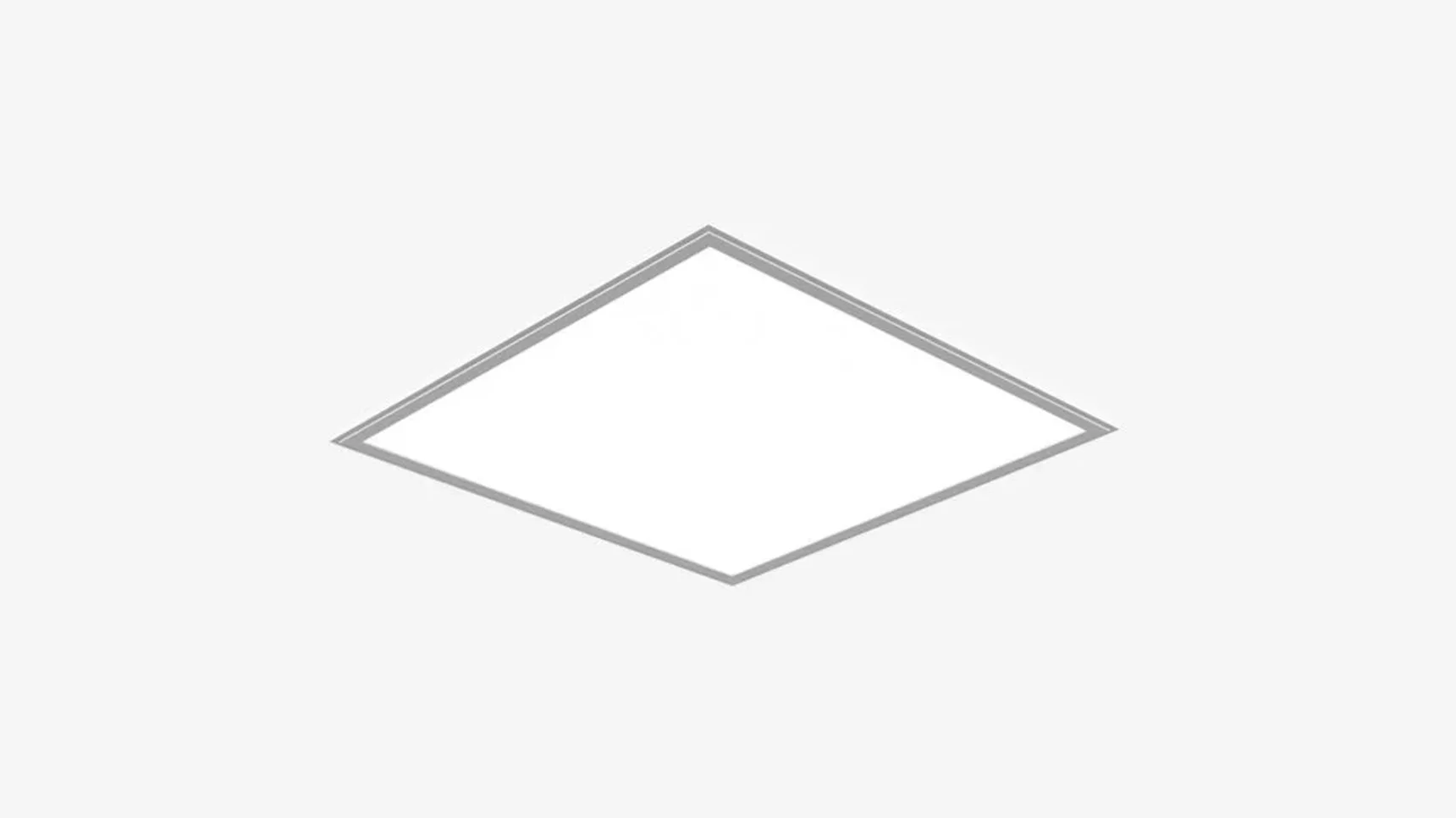 Светодиодный офисный светильник Армстронг SILED ADRIANA с равномерной засветкой 595x595x30 (36 Вт, 4000К, White)