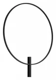 738587 Бра UNDINE 28W LED 1300LM ЧЕРНЫЙ 3000K