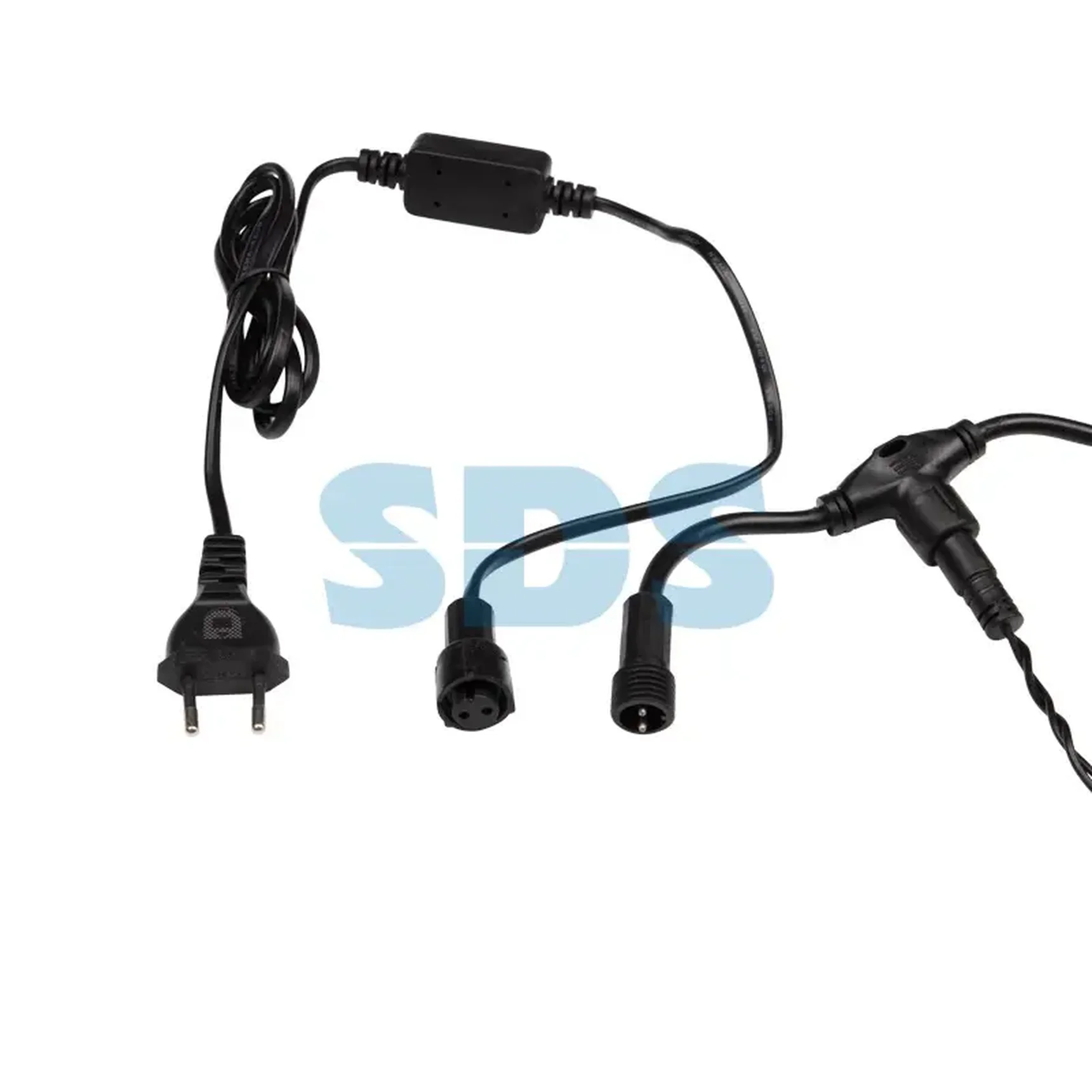 Гирлянда Светодиодный Дождь 2х3м, постоянное свечение, черный провод, 230 В, диоды КРАСНЫЕ, 760 LED