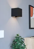 74115 Настенный светильник с датчиком движения RINCINE, H100, 2,2W(LED), IP44, 4000K, 270lm, пластик, черный