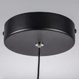 749017 Люстра SATURNO LED 8W 640LM ЧЕРНЫЙ 3000K