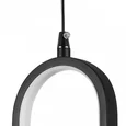 749017 Люстра SATURNO LED 8W 640LM ЧЕРНЫЙ 3000K