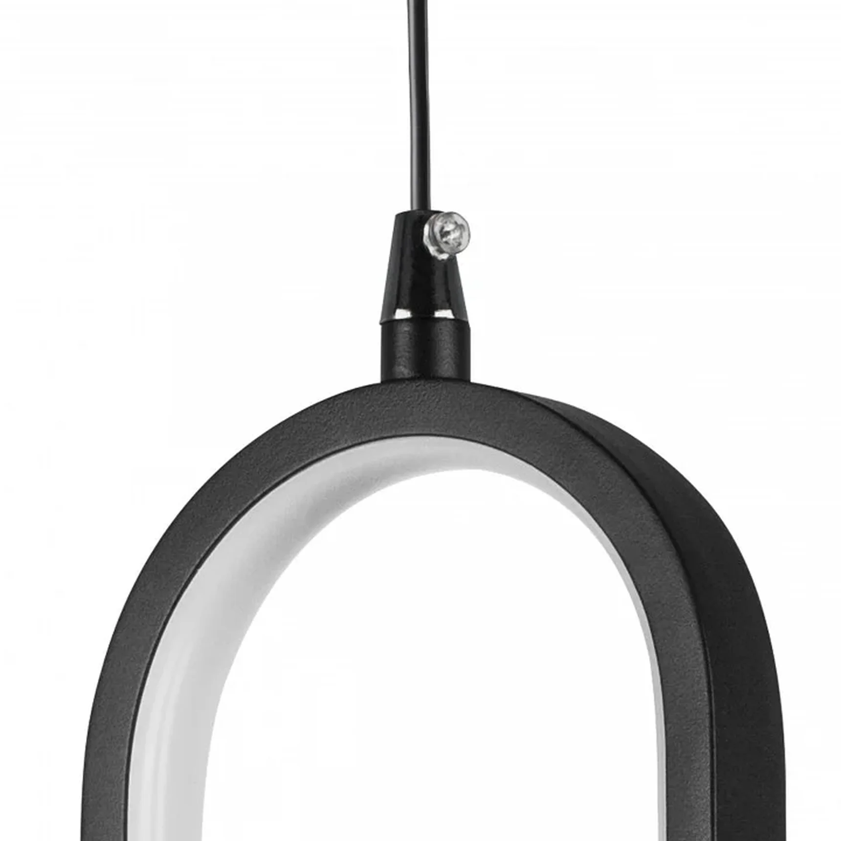 749017 Люстра SATURNO LED 8W 640LM ЧЕРНЫЙ 3000K