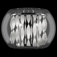 752634 (MB7602-3А) Бра ACQUARIO 3х20W G4 12V ХРОМ БЕЛ стекло