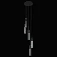 756057 (MD6913-5A) Люстра CILINO 5х40W GU10 MATT BLACK
