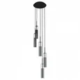 756057 (MD6913-5A) Люстра CILINO 5х40W GU10 MATT BLACK