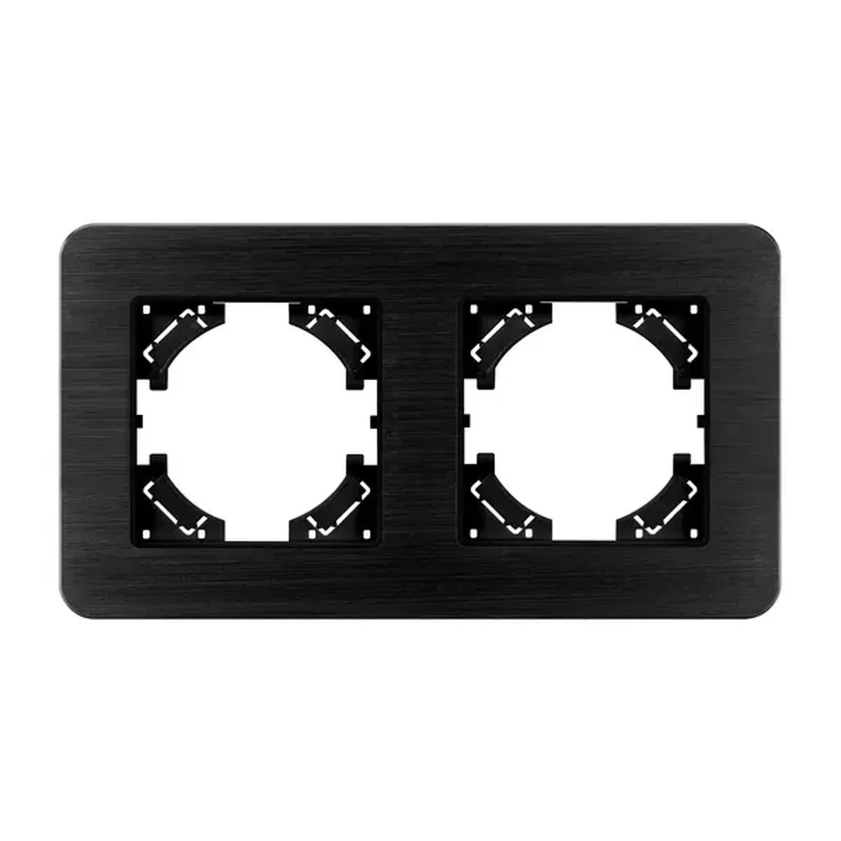 Рамка алюминиевая FRM-AKIRY-AL-2-BK (Arlight, -)