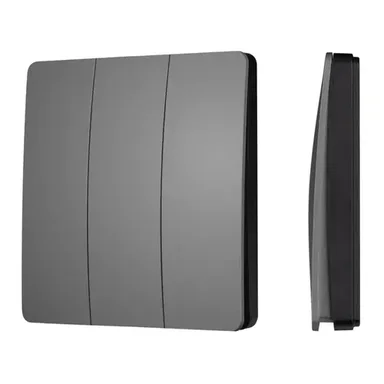 INTELLIGENT ARLIGHT Кнопочная панель KINETIC-801-22-3G-WP-SUF Grey (No battery, IP67, 433Mhz) (IARL, IP67 Пластик, 3 года)