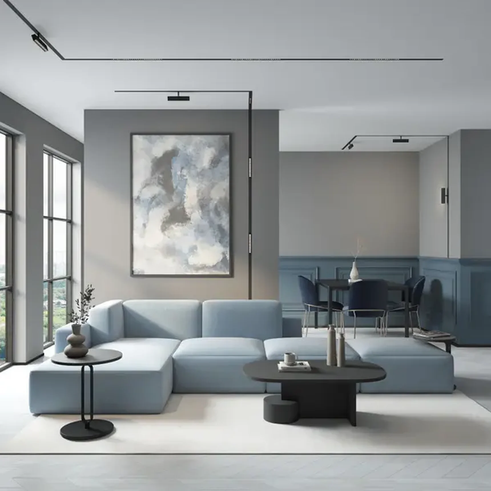 Трековый светильник Denkirs DK8001-BK