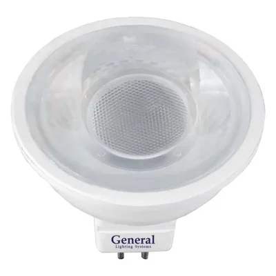 Светодиодная лампа GLDEN-MR16-7-230-GU5.3-4500, 643500