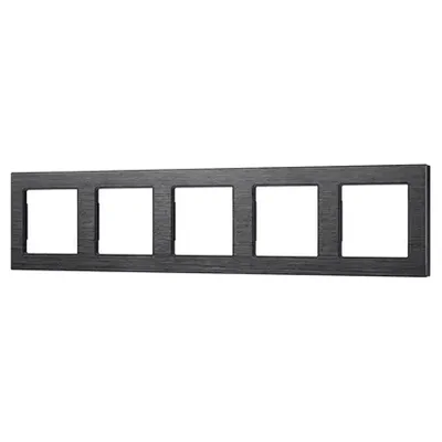 Рамка алюминиевая FRM-PRESTO-ALS-5-BK (Arlight, -)