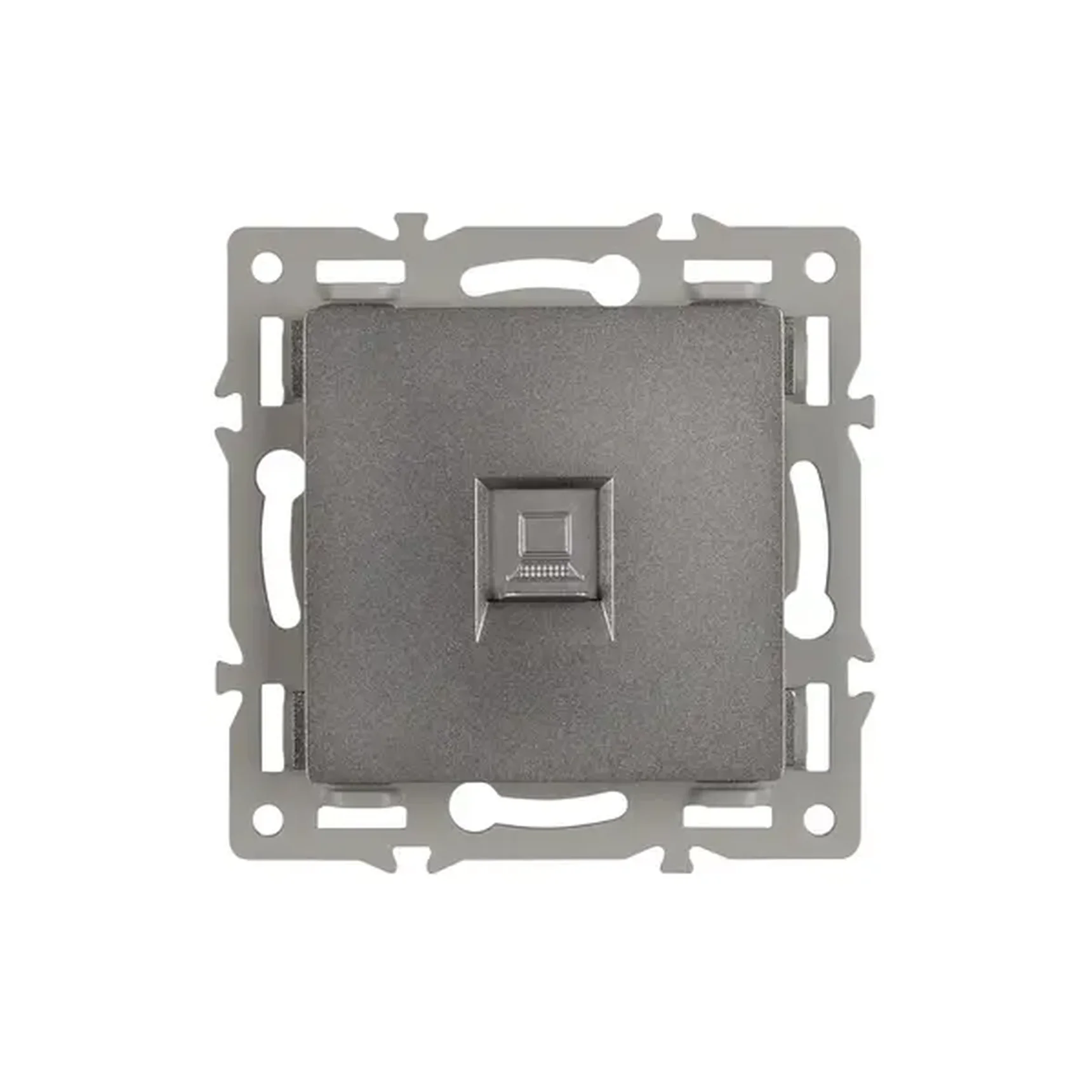 Механизм компьютерной розетки SCT-MPC1-PL-GR (RJ-45, CAT6) (Arlight, -)