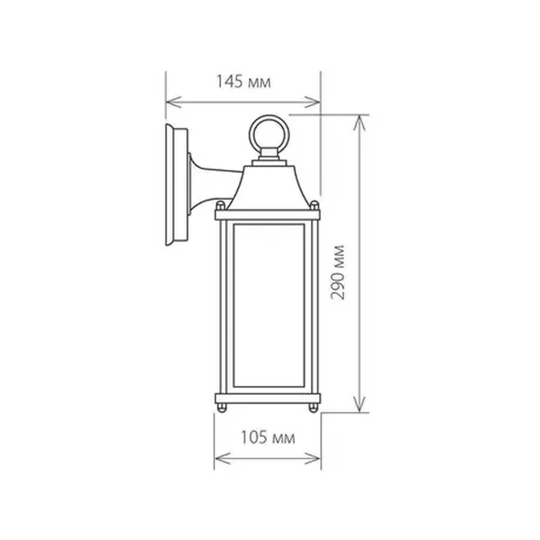 Уличный настенный cветильник Elektrostandard 1008D Brick белый 4690389106767
