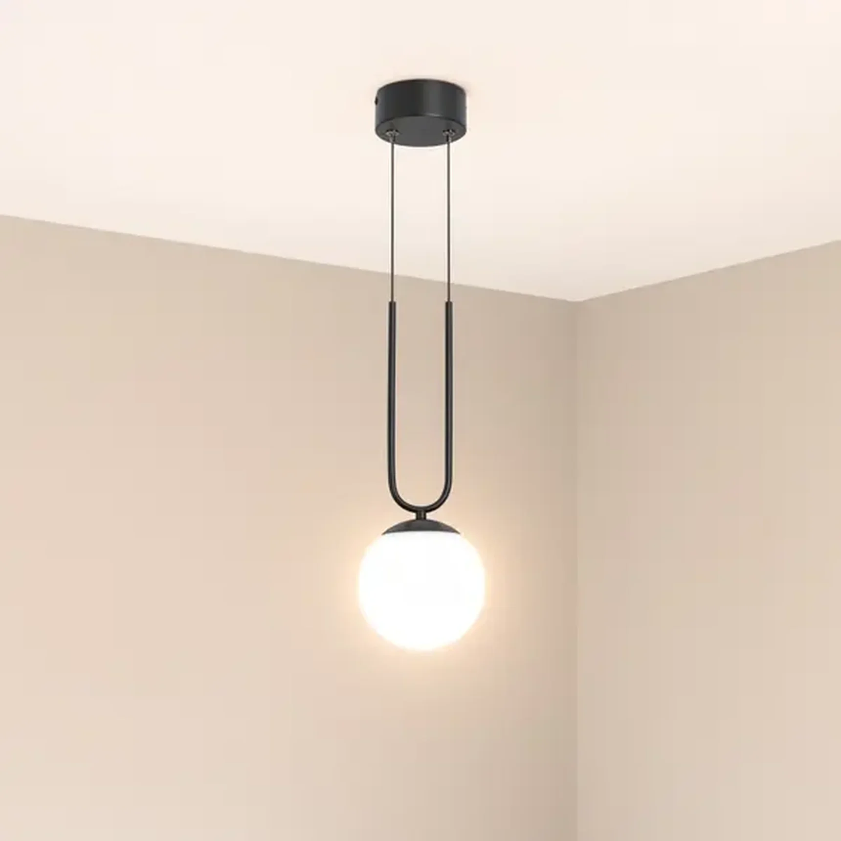 Светильник SP-BEADS-HANG-U-R130-10W Warm3000 (BK, 275 deg, 230V) (Arlight, IP20 Металл, 5 лет)