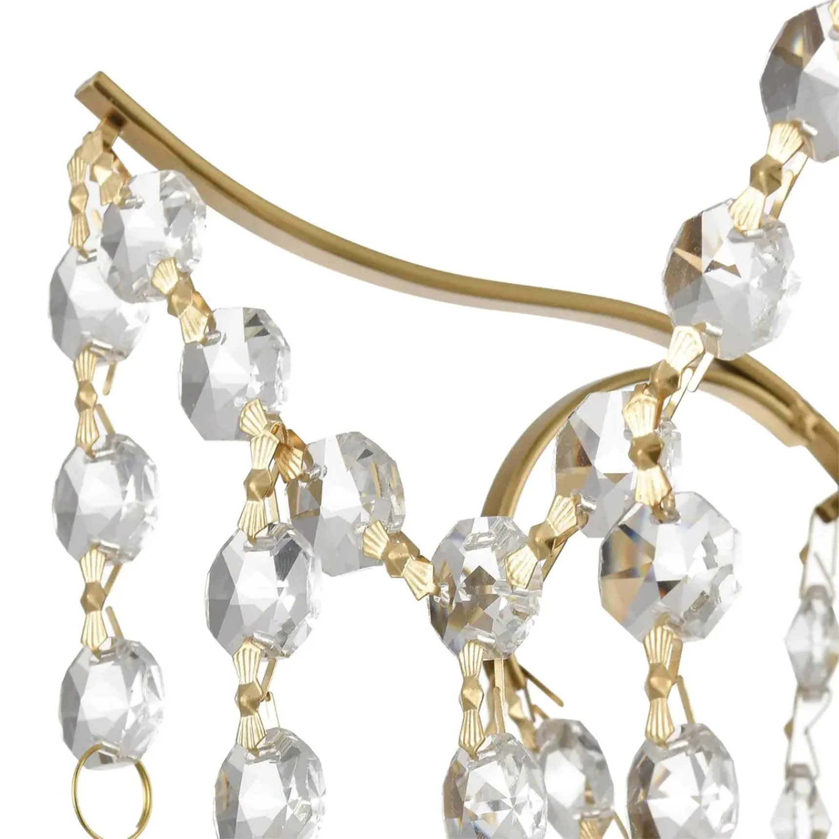 8243/2W CLASSI LN25 22 латунь, металл/хрусталь бра E14 2*40W 220V KRISTINA