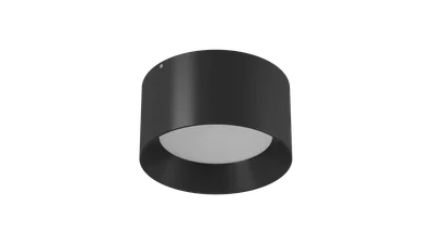 Светильник светодиодный потолочный накладной , серия BQ, Черный, 12Вт, IP20, Нейтральный белый (4000К), 007130